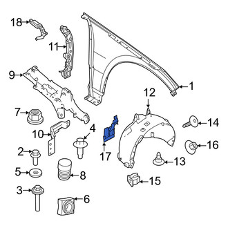 Volvo OE - Front Left Mud Flap