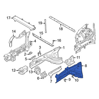 Volvo OE - Front Left Outer Frame Side Member