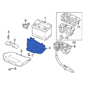 Volvo OE - Front Battery Hold Down