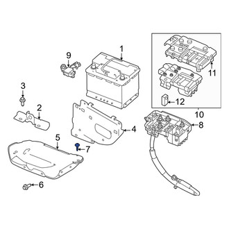 Volvo OE - Battery Tray Bolt
