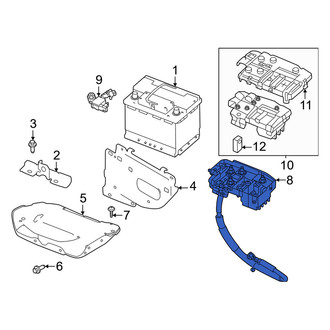 Volvo OE - Front Battery Ground Strap