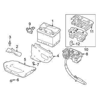 Volvo OE - Electrical - Battery (Conventional, Front)