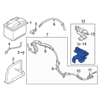 Volvo OE - Rear Fuse Box