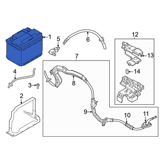 Volvo OE - Vehicle Battery