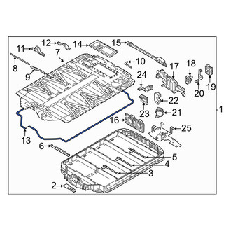 Volvo OE - Drive Motor Battery Pack Cover Insulator