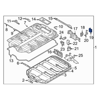 Volvo OE - Rear Drive Motor Battery Pack Connector