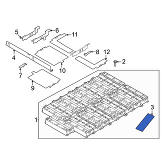 Volvo OE - Drive Motor Battery Pack Insulator