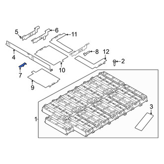 Volvo OE - Drive Motor Battery Pack Insulator