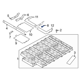 Volvo OE - Drive Motor Battery Pack Insulator