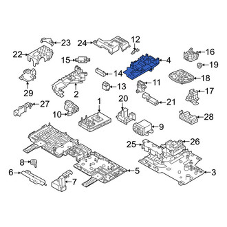 Volvo OE - Center Drive Motor Battery Pack Control Module Bracket