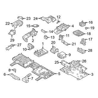 Volvo OE - Electrical - Control Components (High Voltage Battery)