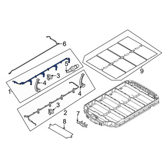 Volvo OE - Drive Motor Battery Pack Coolant Hose