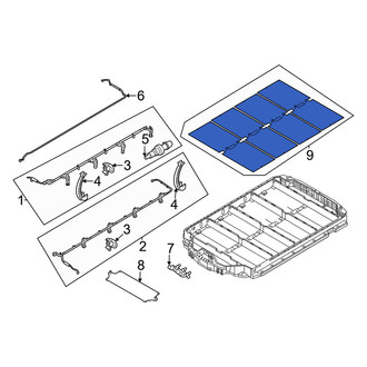 Volvo OE - Drive Motor Battery Pack Coolant Hose Bracket