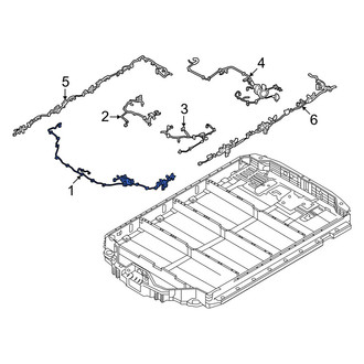 Volvo OE - Front Drive Motor Battery Pack Control Module Wiring Harness