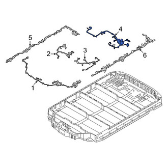 Volvo OE - Rear Drive Motor Battery Pack Control Module Wiring Harness