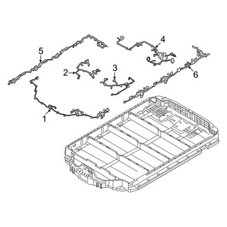 Volvo OE - Electrical - Battery (High Voltage, Wiring)