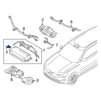 Volvo OE - Collision Avoidance Control Module Bracket