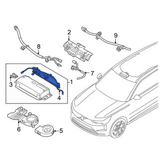 Volvo OE - Collision Avoidance Control Module Connector