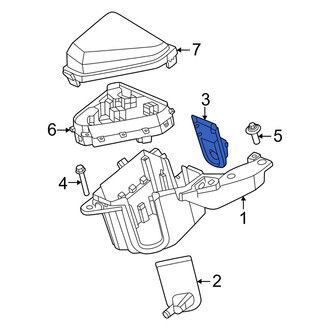 Volvo OE - Rear Fuse Box Cover Grommet