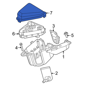 Volvo OE - Fuse and Relay Center Cover