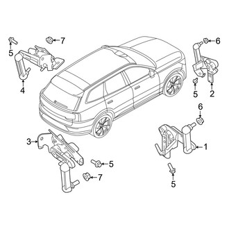 Volvo OE - Electrical Components (Headlamp Leveling)