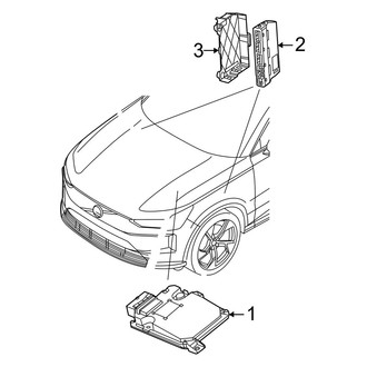 Volvo OE - Electrical - Control Module (Vehicle Integration Unit)