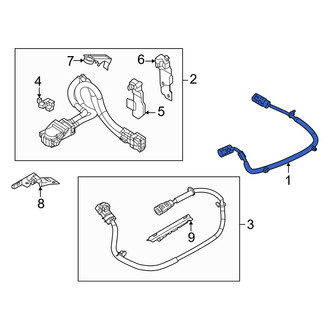 Volvo OE - Front Hybrid Electric Motor Wiring Harness
