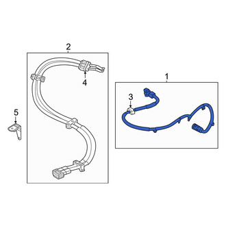 Volvo OE - Rear Hybrid Electric Motor Wiring Harness