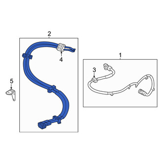 Volvo OE - Rear Hybrid Electric Motor Wiring Harness