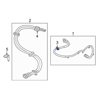 Volvo OE - Hybrid Electric Motor Wiring Harness Bracket
