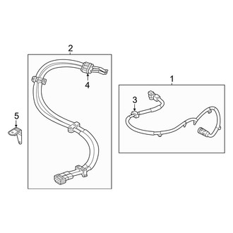 Volvo OE - Electrical Components (Rear Drive Motor Wiring Harness)