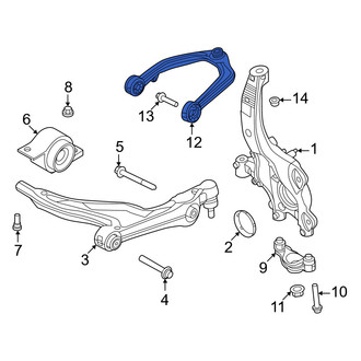 Volvo OE - Front Left Upper Suspension Control Arm