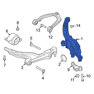 Volvo OE - Left Steering Knuckle