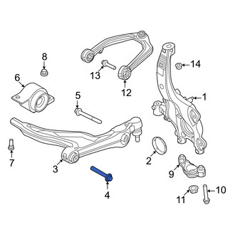 Volvo OE - Lower Inner Suspension Control Arm Bolt