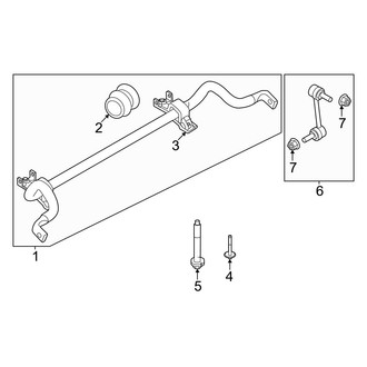 Volvo OE - Front Suspension Stabilizer Bar