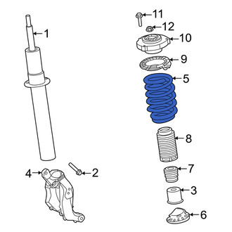 Volvo OE - Front Coil Spring