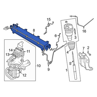 Volvo OE - Front Suspension Self-Leveling Unit Accumulator