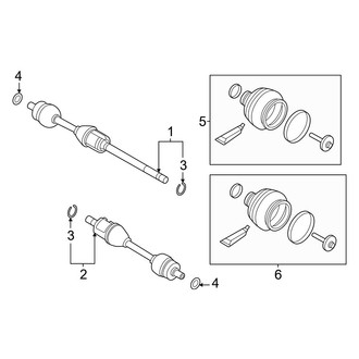 Volvo OE - Front Suspension - Drive Axles