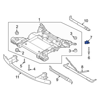 Volvo OE - Suspension Subframe Reinforcement Bracket