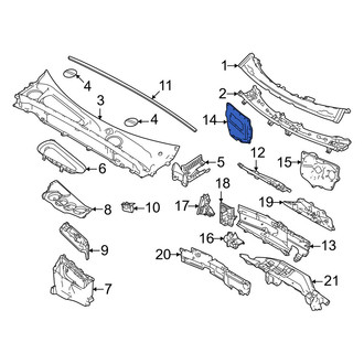 Volvo OE - Right Engine Compartment Insulation