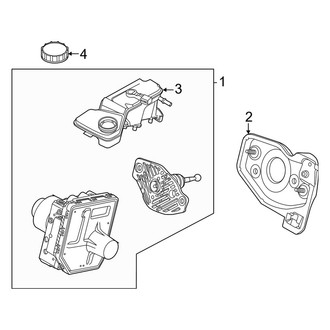 Volvo OE - Cowl - Components on Dash Panel