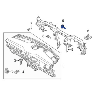 Volvo OE - Instrument Panel Crossmember Bolt