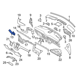 Volvo OE - Lower Instrument Panel Trim Panel