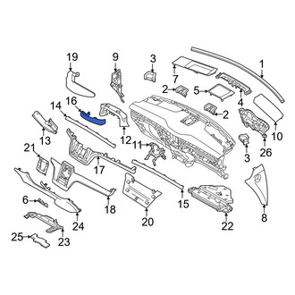 Volvo OE - Instrument Panel Trim Panel