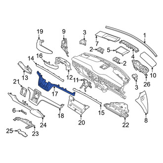 Volvo OE - Instrument Panel Trim Panel