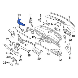 Volvo OE - Left Instrument Panel Pad