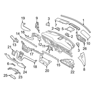 Volvo OE - Instrument Panel Components