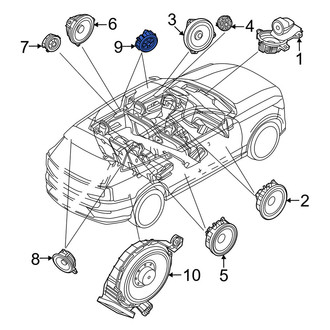 Volvo OE - Rear Lower Speaker