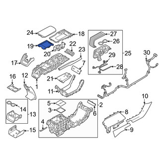 Volvo OE - Console Trim Panel