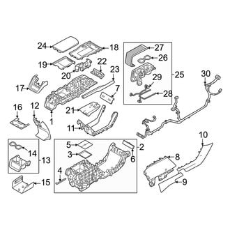 Volvo OE - Front Console (Console & Trim)